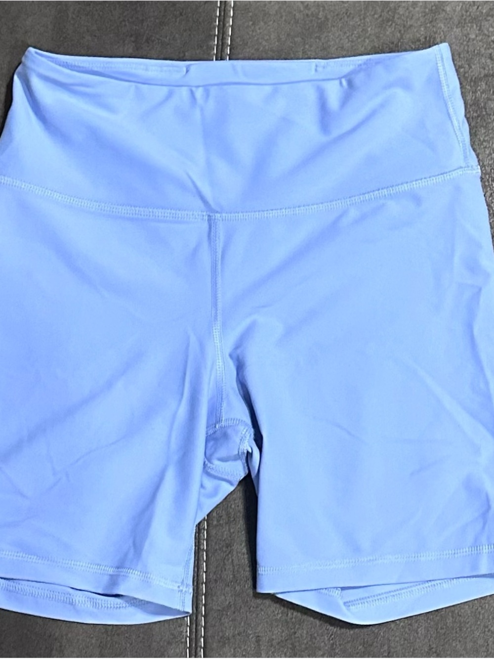 Old Navy Sky Blue High-Rise Bike Shorts